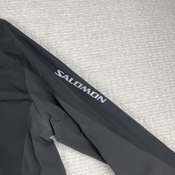 Salomon Clima Wind Ultralight Jacket Running / Training Athletic Black Men Sz L - Picture 8 of 16
